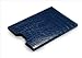 OCTOVO Genuine Leather Seamless Sleeve Case for Kindle (Fits 6" Display, 2nd Generation Kindle) - Navy Embossed
