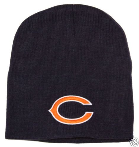 CHICAGO BEARS NFL NAVY WINTER BEANIE SKULL KNIT CAP