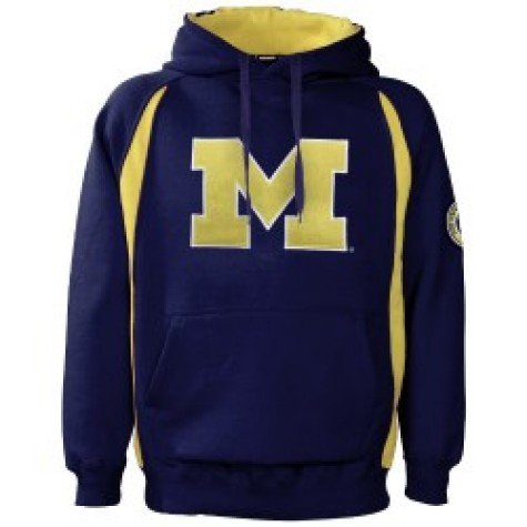 Buy Men`s Michigan Wolverines Class Act Big Logo Hoodie