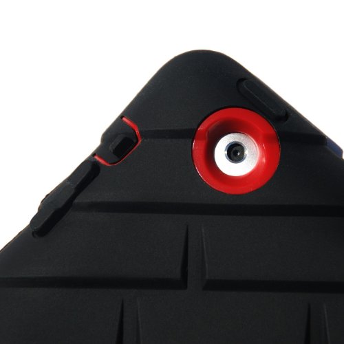 Gumdrop Cases Drop Tech Series Case for Apple iPad 2- Red-Black