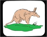 Decorated Mouse Pad with aardvark, animal