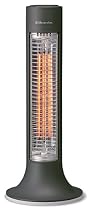 Electrolux mjuk vit(ミュークヴィート) 遠赤外線 チャコールファイバーヒーター ダークグレー ECH630A(DG)