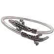 Indian Bracelet Sterling Silver Cuff Jewelry 2.25 inches (brclt269)