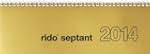 Rido Tischkalender rido-septant 30,7x...