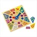 Wooden Clock and Numbers Puzzle