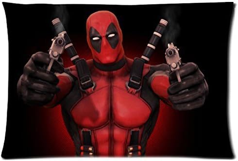 Ulive New Anime Dakimakura Pillow Case Deadpool Best Valentine'S Day Gift 20X30 Inch 2 Sides