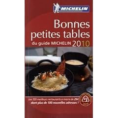 Bonnes petites tables du guide Michelin