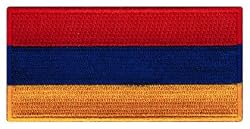 Armenia Flag Embroidered Patch Armenian Iron-On National Emblem