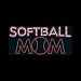 Softball Mom Rhinestone - Family And Friend Women