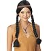 Black Indian Maiden Adult Wig