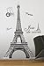 Fun Express - Paris Photo Stick Props for Birthday - Apparel Accessories - Costume Accessories - Costume Props - Birthday - 12 Pieces