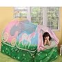 Pop-Up Princess Carriage Bed Tent