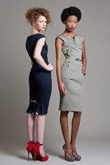 BL3033 Cap Sleeve Slim Sheath With Utility Hardware.
