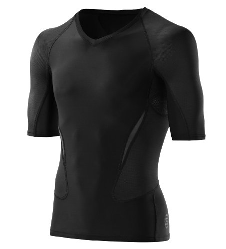 SKINS Herren Kompressionstop G400 Short Sleeve, black, XXL, B45001004XXL Preisvergleich