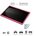 NeuTab® N7 Pro 7'' Quad Core Google Android 4.4 KitKat Tablet PC, HD 1024X600 Display, Bluetooth, Dual Camera, Google Play Pre-loaded, 3D-Game Supported (Pink)