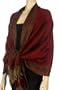 70" x 28" Border Pattern Double Layer Woven Pashmina Shawl / Scarf / Wrap / Stole ( 20 Cool Colors )