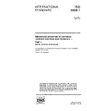 ISO 3506-1:1997, Mechanical properties of corrosion-resistant stainless-steel fasteners - Part 1: Bolts, screws and studs