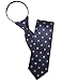 H2H Mens Comfortable Zipper Neck Tie Of Various Unique Dot Patterned