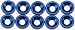 Blue Countersunk Washer