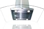 AKDY 36" Island Mount Stainless Steel Range Hood W/Baffle Filter Kitchen Stove Vent AZ-D01(IS)-36