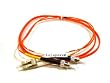 Fiber Optic Cable, LC/ST, Multi Mode, Duplex - 1 meter (62.5/125 Type)