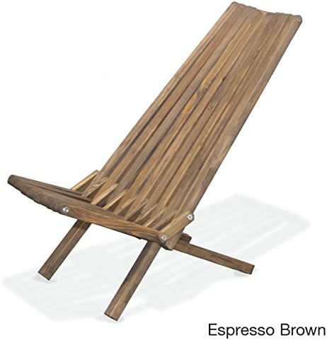 Beautiful And Durable X45 Outdoor Espresso Brown Folding Chair + E-book Gift*