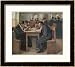 Jews Studying the Talmud a Compilation of Ancient Jewish Law and Tradition Framed Art Poster Print by I. Krestin, 29x25