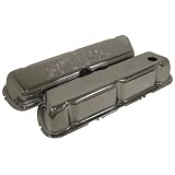 1986-95 Ford 302 5.0L Fox-Body Mustang Steel Valve Covers - V8 Logo by CFR Performance