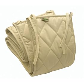 Natura Organic Crib Bumper Pad