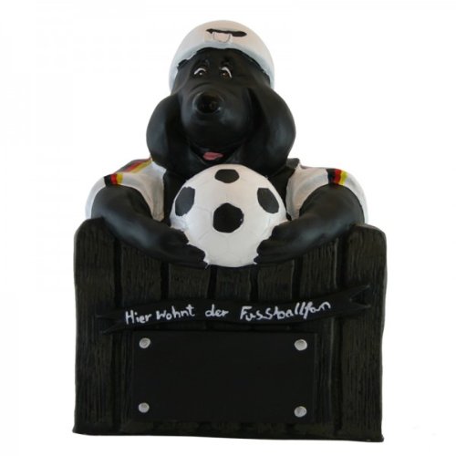 Fußball Mauli in Deutschlandtrikot
