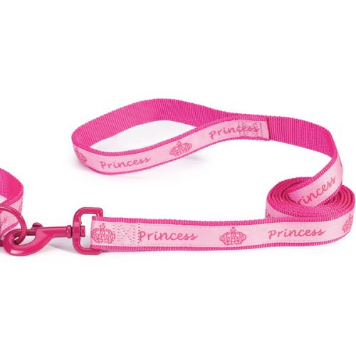 6 Foot Royalty Pink Princess Dog Leash