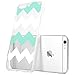ESR iPhone 6 Plus, iPhone 6 Plus Case, Hybrid Case [One Piece] Soft TPU Bumper +Hard PC Back Cover Protective Case [Slim Fit ] for 5.5 inches iPhone 6s Plus /6 Plus (Mint Green Chevron)