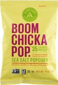Angie's Boom Chicka Pop Sea Salt Popcorn, .6 OZ (Pack of 24)