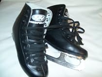 Hespeler Black Ice figure Skates - Size 2.0 (youngster) - only used a couple of times - LIKE NEW