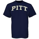 Pittsburgh Panthers Navy Blue Arched Logo T-shirt