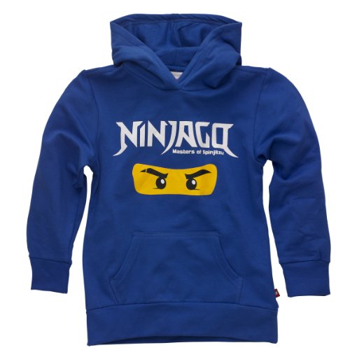 Lego Wear Jungen Sweatshirt  13097 SILAS 812 - SWEATSHIRT, Gr. 104, Blau (STRONG BLUE) Preisvergleich