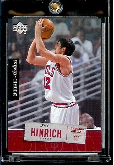 2005 06 Upper Deck Rookie Debut Kirk Hinrich Chicago Bulls Basketball Card #11 - Mint Condition - In Protective Display Case !!