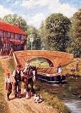 Falcon Deluxe Puzzle - Summer on the Canal (500 pieces)