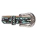 Ariat Girls Fancy Tooled Overlay Belt 22 N