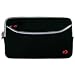Kroo NH21GZK1 Double-Zipper Sleeve with Pocket Net Book PC (Black)