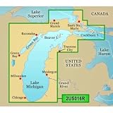 GARMIN BLUECHART G2 2US016R LAKE MICHIGAN Model # 010-C0233-00