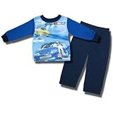 NASCAR "Rounding the Curve" Long-sleeve pajamas for toddlers in Blue