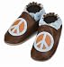 Robeez Peace Soft Sole Baby Shoes 12-18 months -- Free Baby Lullaby CD when you buy two or more pairs of Robeez!!