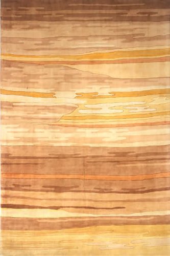 Momeni Rugs New Wave NW-13 Sand Rectangle 3.60 x 5.60 Area Rug