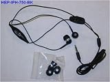 New Stereo Headset Hands-free Earphone with build-in Microphone for Apple iPhone - Compatible with Blackberry 8120/ 8130/ 8300/ 8320 , iPod Touch, iPod Classic, iPod Nano 3G 2G 1G, iPod Shuffle and MP3 MP4 - White