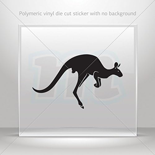 Stickers Sticker Kangaroo Figure Decoration Waterproof Racing Vehicle Tablet ATV DurableÊ 0502 X5852