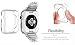 Apple Watch Case With Screen Protector and Cleaning Cloth Included - 42mm Vittle TPU Crystal Clear Case for Apple Watch