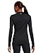 Under Armour Women's ColdGear Authentic Crew, Black (001)/Silver, X-Large
