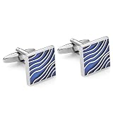 Stunning Sea Breeze Stainless Steel Cufflinks for Men ~ R&B Jewelry