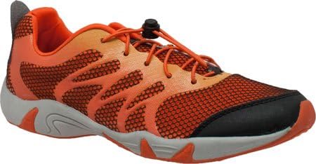 RocSoc Men's 9027 Water Shoe,Orange/Black Mesh,US 9 M